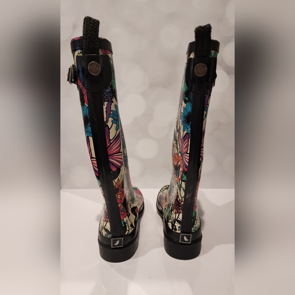 Floral Rainboots - EXCELLENT condition - Picture 6 of 8